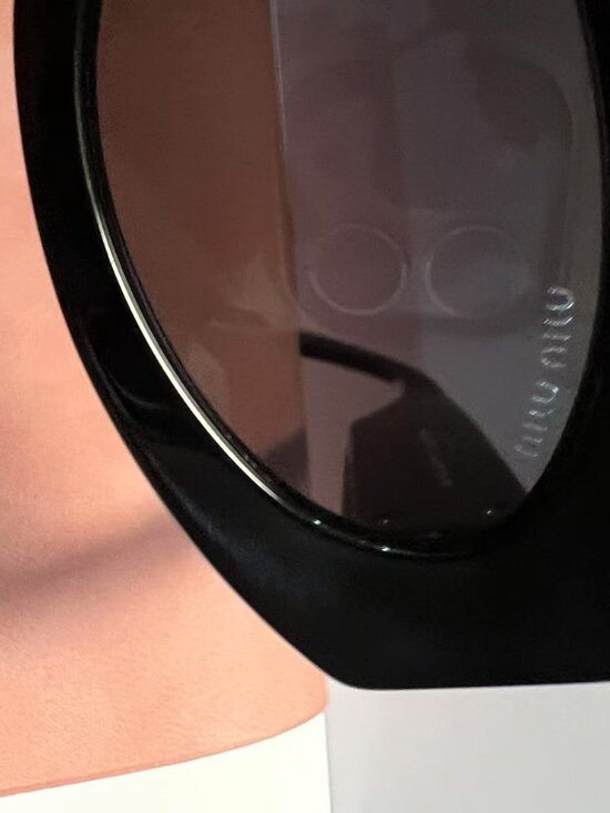 Miu Miu Sunglasses - Black - SMU 11W - Hand Made In Italy main image 7